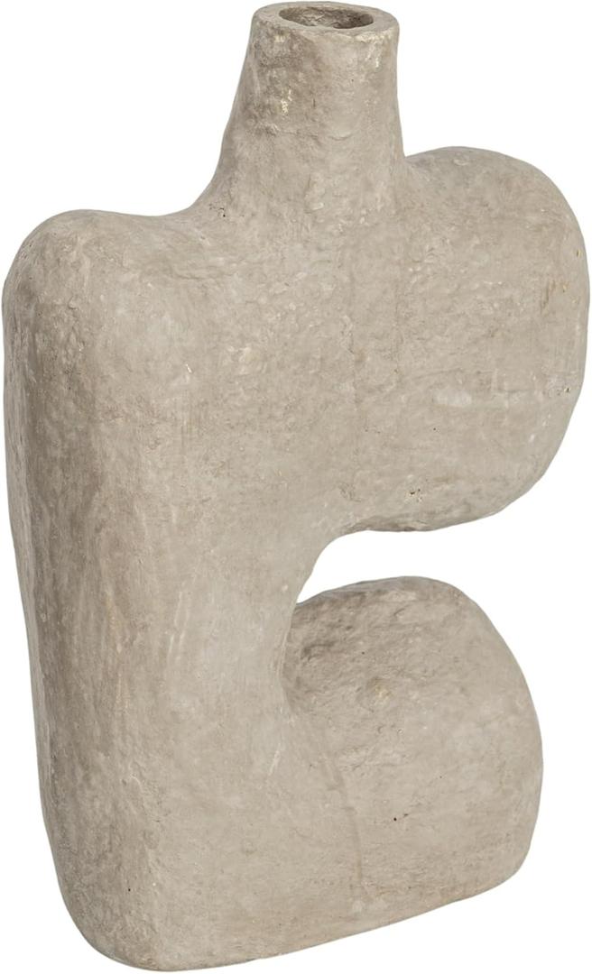 Bloomingville Grey Paper Mache Vase (Gray)