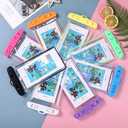 FHUSIHAIY 2pcs Glow-in-The-Dark airbag Mobile Phone Dry Bag with Touch Screen Diving Adaptation to iPhone16.15.14.13 Series