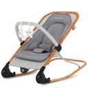 Dream On Me Rock On Me 2-in-1 Baby Rocker and Stationary Seat, Grey