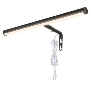 Xbuyee Plug in LED Picture Lights for Paintings, 16inch 3000K Adjustable Art Light Gallery LED Wall Light Wall Sconces for Display Art Work, Oil Rubbed Bronze Finish, 6W CRI90+, ETL