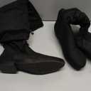 DREAM PAIRS Women's Suede Over The Knee Thigh High Winter Boots (8)