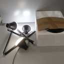 SIBRILLE 36W LED Tree Floor Lamp, Dimmable Tall Standing Lamp with Remote & Touch Control, 4 Color Temperatures Bright Floor Lamp, 3 Rotatable Light Modern Floor Lamps for Living Room Bedroom Office (Black)