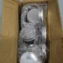 Juice Bottles with Lids, 16 Oz - Set of 3 - Clear Glass Jars with Caps - Reusable Empty Drink Containers for Juicing, Smoothies, Water, Milk, Kombucha Storage, Wellness Shots and More (3)