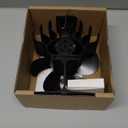 JossaColar Wood Stove Fan Heat Powered Fireplace Fan Non Electric, Thermal Fan for Wood Burning Stove/Log Burner, w/Stove Accessories Thermometer