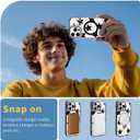 for iPhone 13 Pro Case for Women Girl Men Boy,Compatible with MagSafe,Clear Phone Cover Shockproof Protective Transparent Case for iPhone 13 Pro-Ink Star