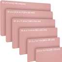 Desk Pad Mat - Leather Desk Pad Protector for Office and Home - Desk Organization and Accessories - Ideal for Large Mouse Pad and Desk Mats on Top of Desks(Pink,35.4" x 17")