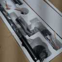 Large Ceiling Fan No Light: Modern 72 Inch 8 Blade Outdoor Ceiling Fans with Remote APP Control - Black Big Fan without Light Indoor Reversible 6 Speed Quiet DC Motor