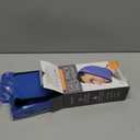 LotFancy Face Ice Pack Wrap for TMJ, Wisdom Teeth, with 4 Reusable Hot Cold Therapy Gel Packs, Pain Relief for Head, Oral and Facial Surgery, Dental Implants, Blue (Blue(one Size Fits Most))