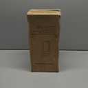 BesLowe Outdoor Wall Mount Light Fixture, Exterior Wall Lantern Waterproof, Black Outside Porch Sconce Lighting with Matte Black Finish & Glass Shade for House Garage Doorway Patio, E26 Socket, 12.8" (1-Pack)