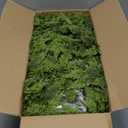 9FT Cedar Garland with Lights, Prelit Christmas Garland Artificial Realistic, Real Touch Pine Christmas Garland for Mantle Stairs Outdoor Decoration, Battery Operated Faux Greenery Garlands Thick Lush