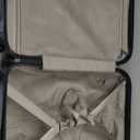 CENSIEN Carry On Luggage 22×14×9 Airline Approved, 20 Inch Lightweight ABS+PC Hard Shell Suitcases with Front Pocket, Spinner Wheels, TSA Lock (Navy Blue, 1PC)