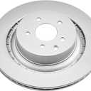 Power Stop JBR1341EVC rear Evolution Genuine Geomet Coated Brake Rotor For INFINITI G37 2008-2013, INFINITI Q60 2014-2016, Nissan 370Z 2009-2019, Nissan Z 2023-2024 [Model Specific]