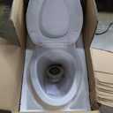 DeerValley Symmetry One Piece Toilet, Dual Flush 1.1/1.6 GPF Elongated Standard Toilet for Bathroom, Toilets with Comfortable Seat Height (Seat Included) (White)