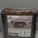 U-NICE HOME Reversible Sofa Cover Washable Couch Cover for Dogs Friendly with Elastic Straps Water Repellent Furniture Protector for 3 Cushion Couch (Sofa, Coffee/Beige)