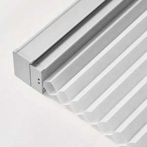 Keego Top Down Bottom Up (TDBU) Cordless Cellular Shades Honeycomb Shades Cordless Room Darkening Honeycom for Window 9/16" Single Cell(Gray Sheen-Light Filtering,Custom Size) (20"W x 72"H)