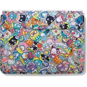 Sonix x Sanrio Laptop Sleeve, Foldable Case and Stand Compatible with Most 15 inch Laptops (Hello Kitty and Friends)