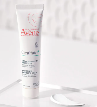 Avène Cicalfate+ Restorative Protective Cream, Face Moisturizer, face cream for sensitive skin, helps restore skin barrier, restorative cream, safe for infants, children and adults, 1.3 Fl Oz