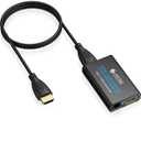 eSynic 4K@30Hz Audio Extractor [Not Support from HDTV to Soundbar ]&[Not for ARC/eARC] HDMI to Optical Converter Support from Fire TV Stick/Roku Express/PS4 to HDTV/HDMI Monitor&Soundbar