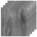 AKOLAFE 40 Sheet Vinyl Flooring 12 x 12 Peel and Stick Floor Tile Waterproof Clearance Vinyl Floor Tiles Wood Grey Self Adhesive Floor Tiles Sticky Laminate Flooring for Bathroom Kitchen Basement RV