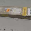 Cordless Light Filtering Mini Blind - 33 Inch Width, 64 Inch Length, 1" Slat Size - Pearl White - Cordless GII Morningstar Horizontal Windows Blinds for Interior by Achim Home Decor