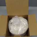 BEDELITE Fleece Throw Blanket for Couch - 300GSM Soft & Warm Fluffy Cream White Blanket, Decorative and Giftable Striped Blankets for Women, Men, 50"x60"