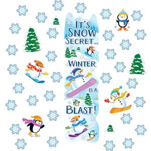 Eureka Winter All-In-One Door Dcor Kit