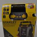 STANLEY J5C09 1000 Peak Amp Automotive Jump Starter, Portable Power  2.1A/10W USB Port, 12V outlet, 120 PSI Air Compressor for Tires, Bikes & Sports Equipment
