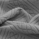 hyha Individual Couch Cushion Covers, Stretch Magic Sofa Seat Cushion Covers Washable, Dog Couch Sofa Slipcover for Pets, Kid with Elastic Bottom(Medium, Grey)