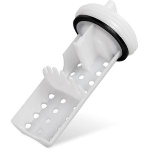 WH11X34741 Washer Drain Pump Filter for GE by BlueStars - Replaces WH23X10029 WH23X10027 AP7205454 4977949 PS16874133 EAP16874133 - Washing Machine Water Filter Replacement