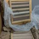 Ekena Millwork GVWVE12X1201SFUWR Vertical Gable Vent Gable Vent, 12"W x 12" (17"W x 17"H Frame Size), Western Red Cedar, Unfinished