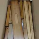 Matcha Station Organizer 2 Tier Bamboo Mug Stand Shelf with Hidden Drawer Home Coffee Station Organizer for Whisk Set Bowl Cup Kitchen Countertops Bars 15.75" x 7.87" x 15.35"(Brown)