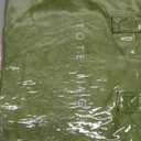 Lushandy PVC Tote Bag Women's Plastic Tote Purse Large Letters Print Hobo Handbag for Work, Beach, Gift