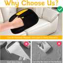 2026 Pet Hair Removal Glove for Cats & Dogs,3pcs Electrostatic Pet Hair Remover,Efficient Grooming Gloves for Pet Hair,Reusable Cat & Dog Hair Remover for Furniture,Couch,Curtain,Carpet