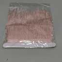 YEQIN 2 Yards Natural & Soft Ostrich Feathers Fringe Trims Ribbon - Used for Dress, Sewing Decoration, Craft Clothing, Boots, Wedding Decoration, DIY, Etc (mistyrose)