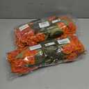 2 x MERIXMAS 6 Bundles Silk Geraniums Artificial Flowers for Outdoors, UV Resistant Faux Plants Realistic for Garden Patio Porch Window Box Home Indoor Outdoor Decor (6, Orange-red)
