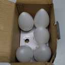 ORALUCE E12 LED Candelabra Light Bulbs - 40 Watt Equivalent, 3000K Warm White Chandelier Non-dimmable, Type B Light Bulb for Ceiling Fan, 5W 450LM 6 Pack