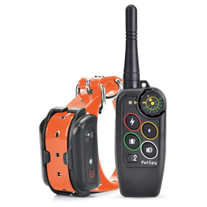 PetSpy M686 Premium Dog Training Shock Collar, 1100 Yards, Medium to Large Dogs, with Vibration, Electric Shock and Beep, Waterproof, Remote Trainer (One Dog)