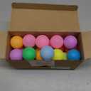D-Xam Multi Color or White Ping Pong Balls Table Tennis Ball for Games Arts Pack of 50, 30 & More, 40mm Pong Balls Party Pets School Activities Christmas Halloween Assorted Colors