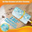 80 Count Duster Refills Compatible with Swiffer Duster, 180 Disposable Multi-Surface Microfiber Cleaning Dusters, Unscented