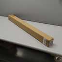 LazBlinds No Tools No Drill Cordless Roman Shades for Windows, Blackout Thermal Insulated UV Blocking Window Blinds, Room Darkening Fabric Blinds for Indoor Windows, 34'' W x 64'' H, White-Black