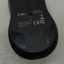 CITLLA Wireless Bluetooth Mouse (USB + BT1 + BT2), Full Size, 4-Way Scrolling, Multi-Device Silent Mouse for Computer, Laptop, iPad, MacBook (Red)