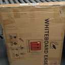 MAKELLO Rolling Whiteboard 3' x 2', Height Adjustable Dry Erase Board on Wheels, Mobile White Board for Office School Classroom Home Restaurant, Aluminum Frame, 36x24 in