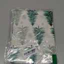 Artoid Mode Xmas Trees Snowflake Christmas Table Runner, Seasonal Winter Green Kitchen Dining Table Decoration for Home Party Decor 13x90 Inch