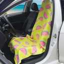Car Seat Towel Covers Front Seats for Beach Swimming, Sports, Camping,Yoga. Sweating Easy to Clean, Protect from Damage by Sweat, Pets, and Scratches(Watermelon, 1 Pcs)