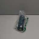 14oz/400ml Vacuum Insulated Bottle,Glass Vacuum Drinking Cup,glass lined thermos, stainless steel body,Glass vacuum liner inside(Dark Blue)