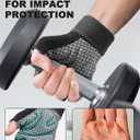 Trideer Weight Lifting Gloves for Women Men with Wrist Support, Workout Gloves Women Full Palm Protection for Gym Training, Fitness, Weightlifting & Pull Ups