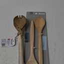 Culinary Elements Wooden Salad Servers, 4 Pack