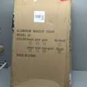 Lorvain Folable Makeup Artist Stool Chair, 20.48D x 8.66W x 37.6H in