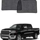 Car Window Shades for Dodge RAM 2500 3500(2010-2025), 2-Pack Rear Window Sun Shades for Baby  Breathable Mesh, UV & Heat Blocker, Privacy Protection for Camping, Travel, Sleep & Nursing
