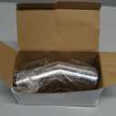 Car Stainless Steel Exhaust Tips Fit 1.5 to 2 Inch Car Exhaust Pipe Modification Tail Throat Tail Pipe Steel Exhaust Tips Tailpipe Silver (Chrome)